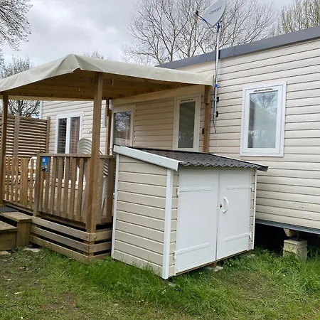 Les Catalpas *** Charmant Mobilhome A Louer Campingplatz